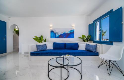 Karterados Villa | Indulge at Kyklos Villas: Private Pool & Ocean Views