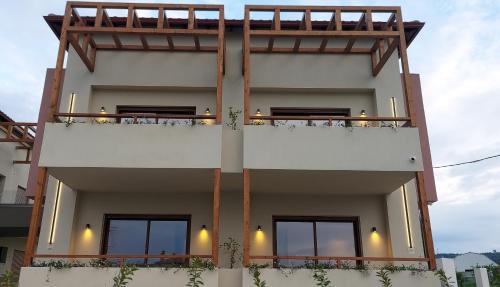 Ierissos Apartment | Relax at Kynara Elegant Living - Oceanfront with Pool