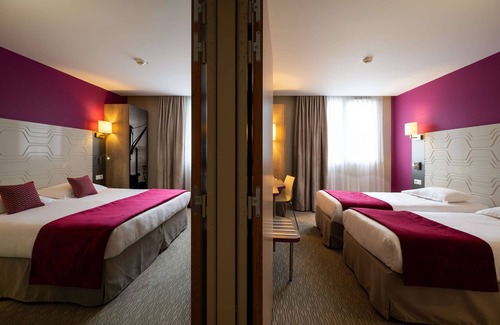 La Guymauviere-La Hulotais-La Bourelais Hotel | Relax at Kyriad Prestige Saint-Malo with Pool & Spa