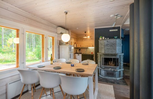Kehys-Kainuu House | Relax at Lähderinne by Interhome: Lake View & Spa Retreat