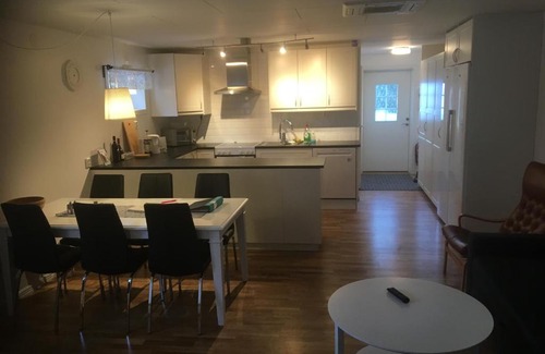 Borlange Apartment | Elegant Stay at Lärkan 21 with Hot Tub & Breakfast Included