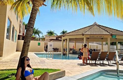 Caldas Novas Apartment | Experience L'acqua DiRoma III with Oceanfront Pool Access