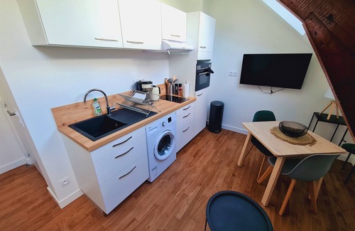 Lorient Apartment | Discover L'amiral n°4★ T2 with Pet-Friendly Amenities
