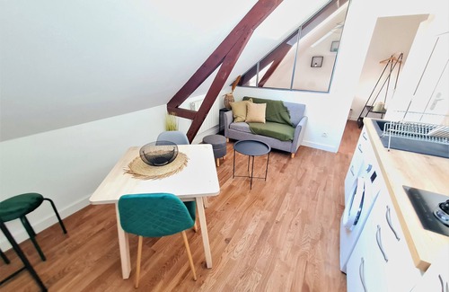 Lorient Apartment | Discover L'amiral n°4★ T2 with Pet-Friendly Amenities