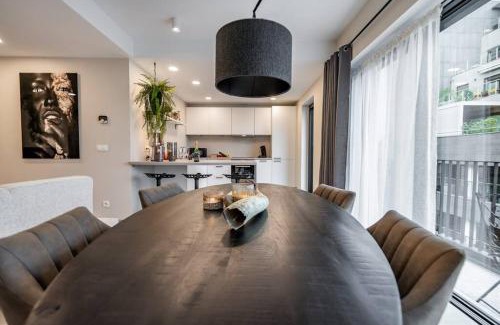Liege Apartment | Relax at L'appart Léon with Sauna & Family-Friendly Amenities