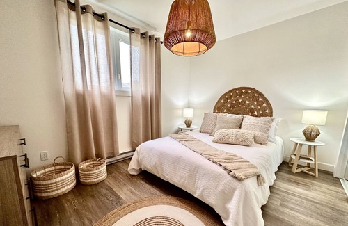 Chicoutimi Apartment | Experience L'appart St-bernard with Pool, Spa & Ocean View