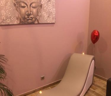 Maisons-Alfort Apartment | Indulge at L EDEN: Love Room with Spa & Hot Tub Bliss