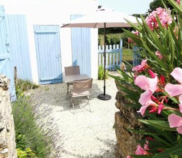 Chaille-les-Marais Apartment | Beautiful L'enclos bleu Gîte with Pool & Ocean Views
