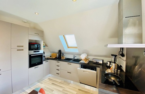 Ostheim Apartment | Stunning L'Envolée Alsacienne: Duplex with Pool & Kitchen