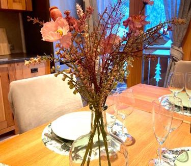 Champagny-en-Vanoise Apartment | Conveniently Located L'Eterlou Near Paradiski Ski Lifts