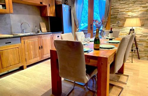 Champagny-en-Vanoise Apartment | Conveniently Located L'Eterlou Near Paradiski Ski Lifts