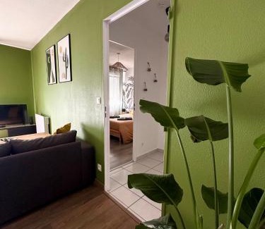 Langres Apartment | Relax at L'Evasion verte - Pet Friendly with Parking Access