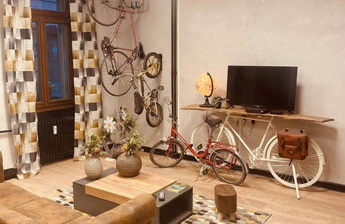 La Petite-Pierre Apartment | Discover MARIEFACTURE COMME A BICYCLETTE: Pet-Friendly Stay