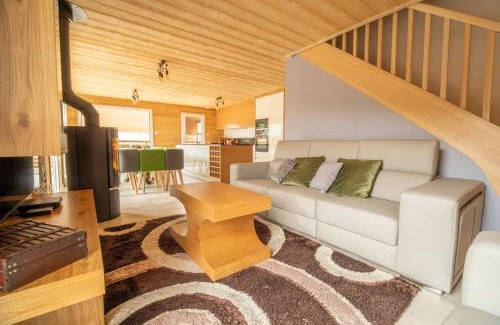 Gerbepal Ski Chalet | Relaxing Getaway at L'orée des bois with Spa & Ocean Views