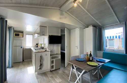 Saint-Hilaire-de-Riez House | Oceanfront Relaxation at Camping l'Orée des Pins - 10/10 Rated
