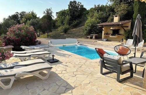 Saint-Jean-de-Serres Villa | L'oustal de cigales, panoramic view