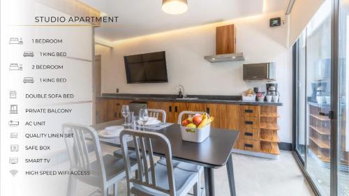 Reforma Apartment | Family-Friendly L204 Studio with Rooftop & 10/10 Rating