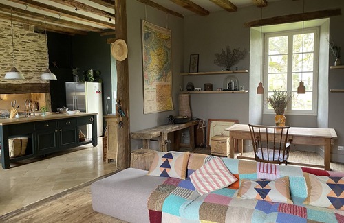 Saint-Yrieix-la-Perche House | Idyllic La Bâtisse Verte: Nature Retreat with Pool & Spa