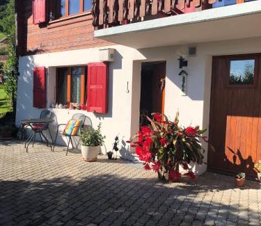 Monthey Bed & Breakfast | Oceanfront Escape at La Bergerie - Chalet Alice, Rated 9.5