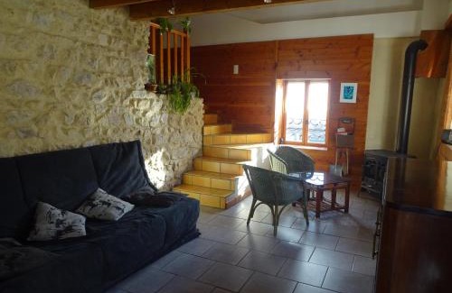 Saint-Andre-dʼApchon House | Relax at La Bruyère aux Lamas with Spa & Hot Tub Access