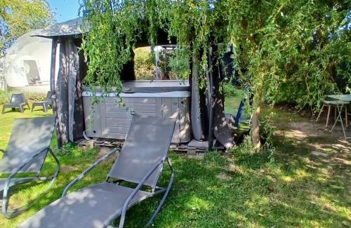 Petit Attiches Other | Experience Comfort at La Bulle: Rated 9/10 with Hot Tub
