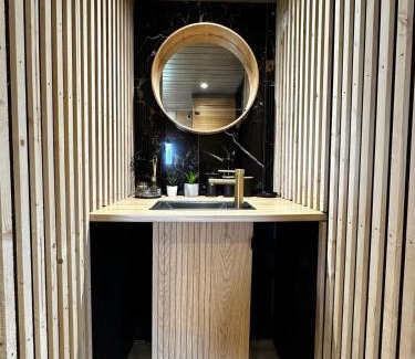 Bannalec Ski Chalet | Indulge at La Cabane D'Emma with Private Spa & Hot Tub
