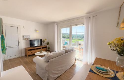 Son Parc Apartment | Atardecer Menorca: Oceanfront Haven with Pool Access