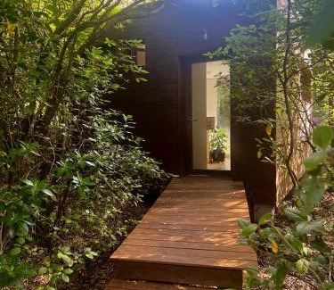 Garrigues Cabin | Experience La Canopée Private Lodge with Ocean View Bliss