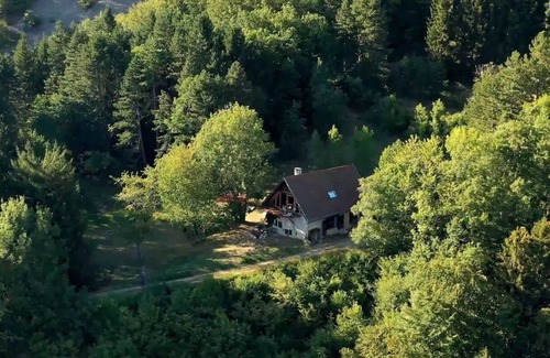 Quaix-en-Chartreuse House | Experience La Canopée de Chartreuse: Tree-Top Terrace Retreat