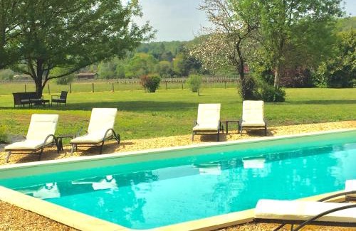 Pineuilh House | Cozy LA CARRETERIE - Les Gîtes with Ocean View & Pool