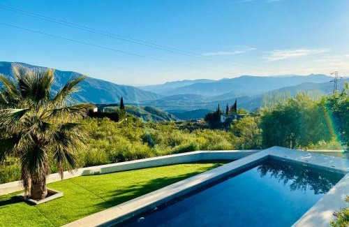 Carataunas Villa | Idyllic La Casa de Cristal - Alpujarra Oceanfront Retreat