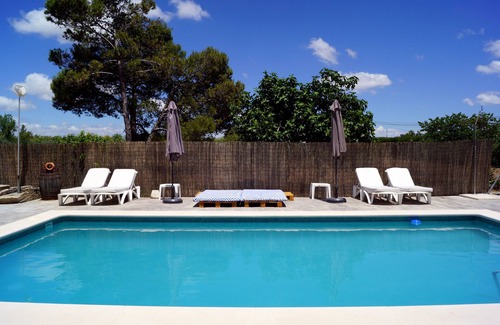 Salinas Villa | Relax at La Casa de Lú in Andalusia: Pool, Garden & BBQ
