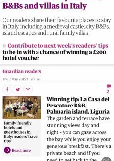 Portovenere Bed & Breakfast | Pet-Friendly Getaway at La Casa Del Pescatore B&B