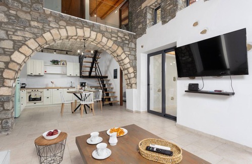 Kiotari Villa | Experience La Casa Di Pietre 1 in Rhodes with Spa & Family Perks