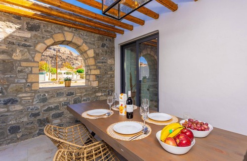 Kiotari Villa | Experience La Casa Di Pietre 1 in Rhodes with Spa & Family Perks