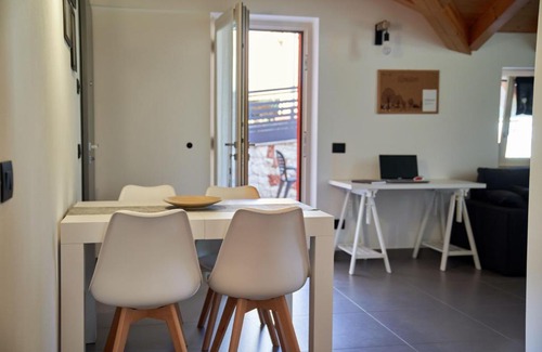 Roncone Apartment | Experience Family-Friendly Comfort at La Casa Rossa