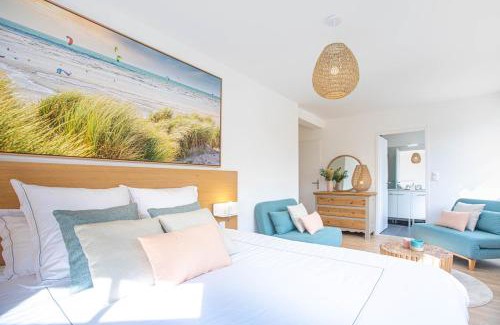Le Touquet-Paris-Plage Apartment | Elegant La Clé de Quentovic: Oceanfront Duplex Retreat