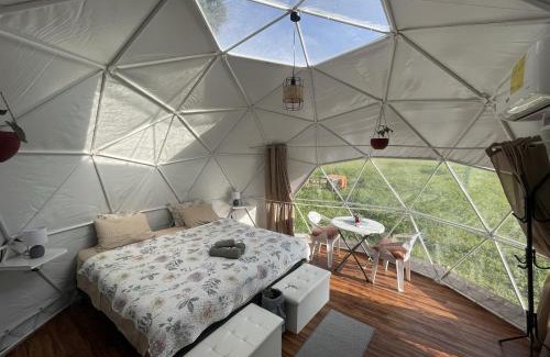 Canton Quepos Apartment | Pet-Friendly La Comarca River Glamping Dome with Ocean Views