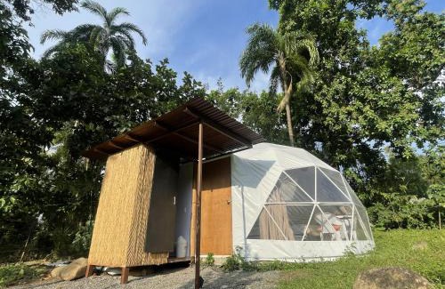 Canton Quepos Apartment | Pet-Friendly La Comarca River Glamping Dome with Ocean Views