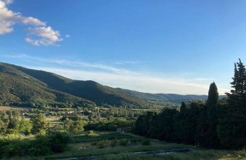 Le Poet-Laval Apartment | Panoramic Views at La Commanderie with Pool Access