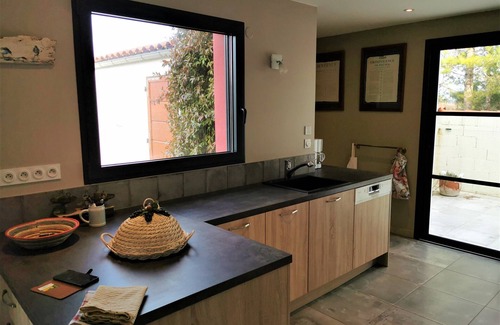 Olonne-sur-Mer Villa | Beachside Villa La Coquette for 8 - Pet Friendly & Family Ready