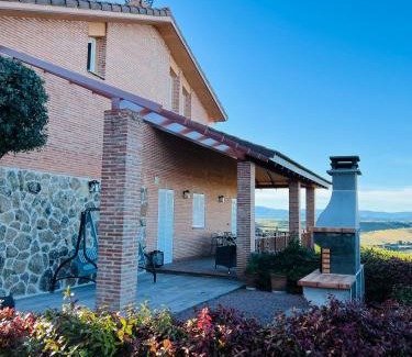 El Casar House | Peaceful La Encina with Ocean Views and Pool Access