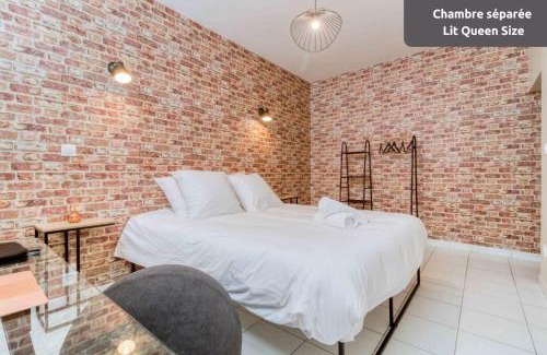 Douai Apartment | La Fabrique - Peaceful Retreat with Family-Friendly Amenities