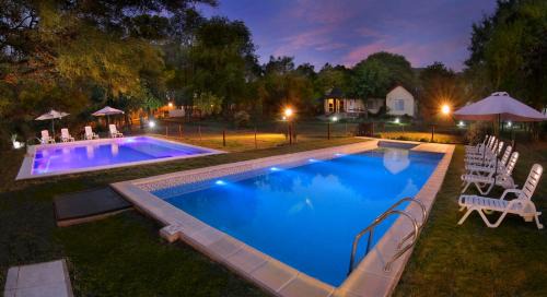 Villa General Belgrano Cabin | Pet-Friendly La Faustina Casas de Campo with Pool & Hot Tub