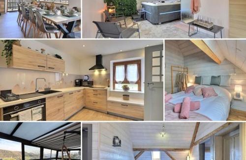 Geishouse House | Relax at La Fermette des Vallons with Jacuzzi & Pool Access
