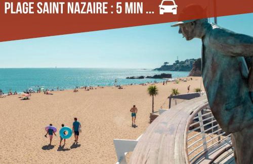 Saint-Nazaire Apartment | La folie sauvage - Balnéo & haut de gamme