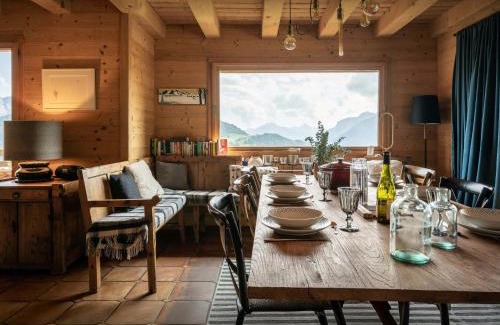 Manigod Ski Chalet | Explore La Grange à L'Ours - OVO Network with Hot Tub Access