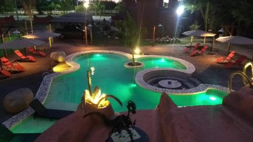 La Rioja Apartment | Experience La Guadalupe Cabañas with Ocean Views & Hot Tub