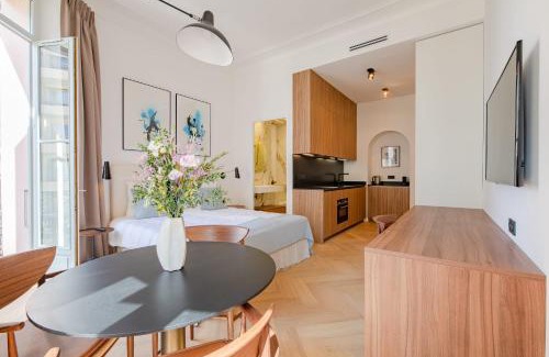 Cannes City Centre Apartment | Modern Studio with Balcony in Central Cannes - Rated 10/10