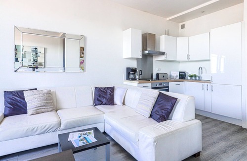 Fabron Apartment | Relax at La Joconde by Interhome with Oceanfront Views